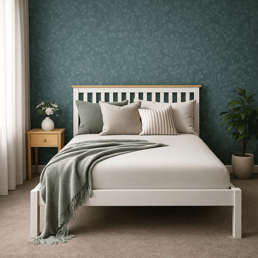 sue-e furniture Bed frames & Bases Hayes Solid Pine Bed Frame Queen Hayes Solid Pine Bed Frame Queen