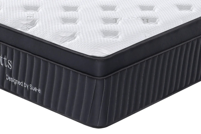 Abbotts Pocket Spring mattress with Tencel Fabric Superking Size by sue-e furniture