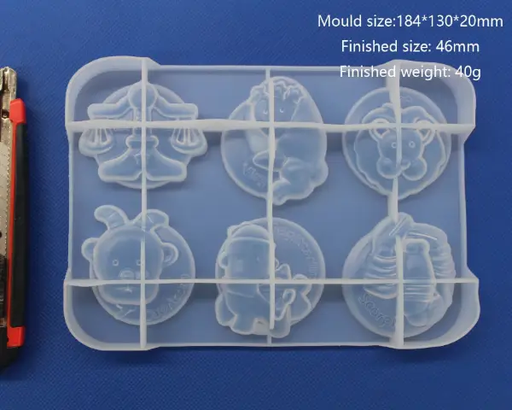 Zodiac / Horoscopes Silicone Mould - 01 by Resin Art NZ