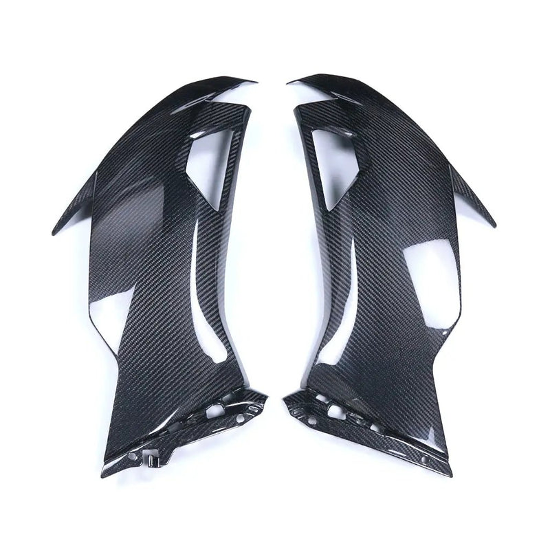 Kawasaki ZX6R 2013-2018 (Front Upper Side Panel) Dry Carbon by CARBONISE