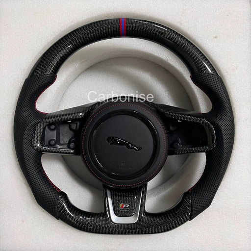 Jaguar Carbon Fiber Steering Wheel @2 by CARBONISE