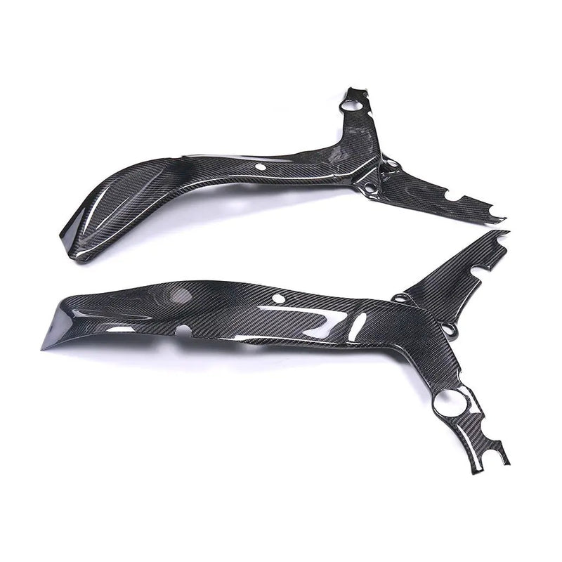 Kawasaki ZX6R 2024+ (Frame Cover Protector) Dry Carbon by CARBONISE