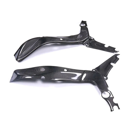 Kawasaki ZX6R 2024+ (Frame Cover Protector) Dry Carbon by CARBONISE