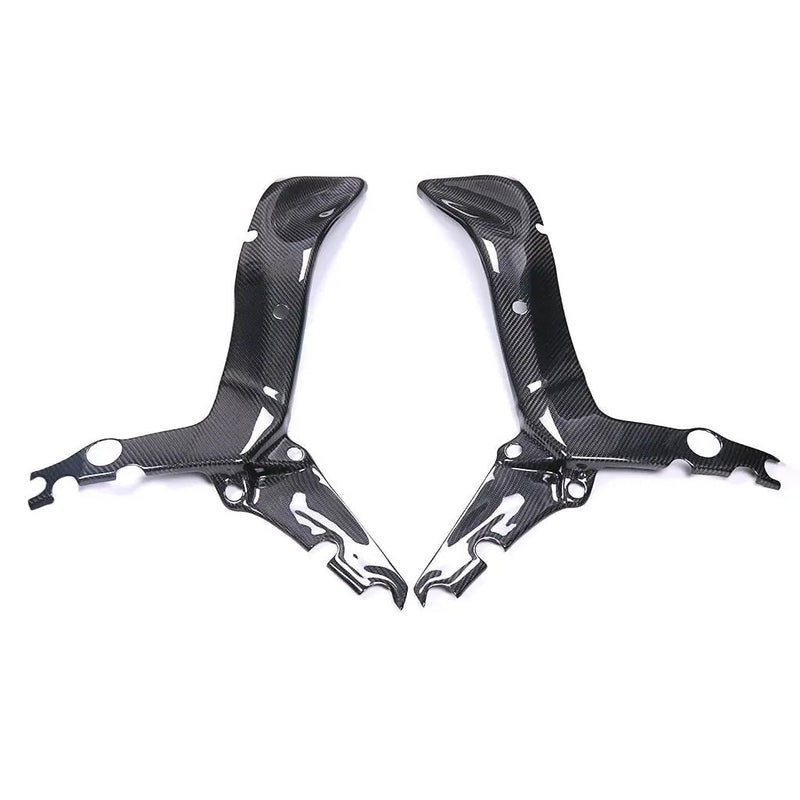 Kawasaki ZX6R 2024+ (Frame Cover Protector) Dry Carbon by CARBONISE
