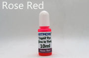 Liquid Epoxy Resin Color Pigment - Glow In The Dark Transparent Dye for UV Resin Art Coloring, DIY Jewelry Making - 10ml Each by Resin Art NZ