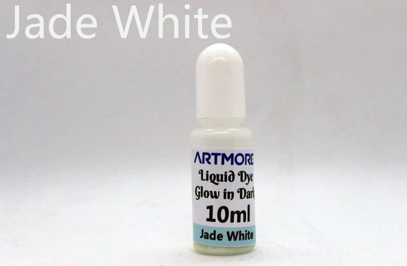 Liquid Epoxy Resin Color Pigment - Glow In The Dark Transparent Dye for UV Resin Art Coloring, DIY Jewelry Making - 10ml Each by Resin Art NZ