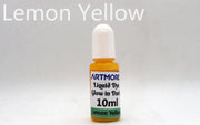 Liquid Epoxy Resin Color Pigment - Glow In The Dark Transparent Dye for UV Resin Art Coloring, DIY Jewelry Making - 10ml Each by Resin Art NZ