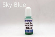 Liquid Epoxy Resin Color Pigment - Glow In The Dark Transparent Dye for UV Resin Art Coloring, DIY Jewelry Making - 10ml Each by Resin Art NZ