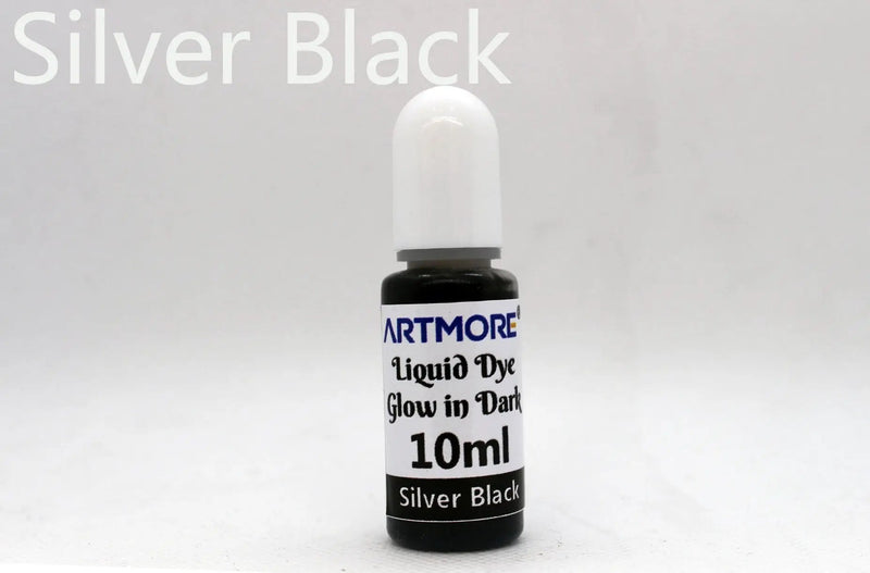 Liquid Epoxy Resin Color Pigment - Glow In The Dark Transparent Dye for UV Resin Art Coloring, DIY Jewelry Making - 10ml Each by Resin Art NZ