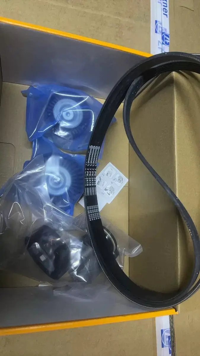 Continental A2712000470 A0002021619 A0002021719 For Benz M271 Engine Belt Tensioner Transition Wheel W204 C180 C200 W212 E200 W207 E200 by JBH AUTO PARTS