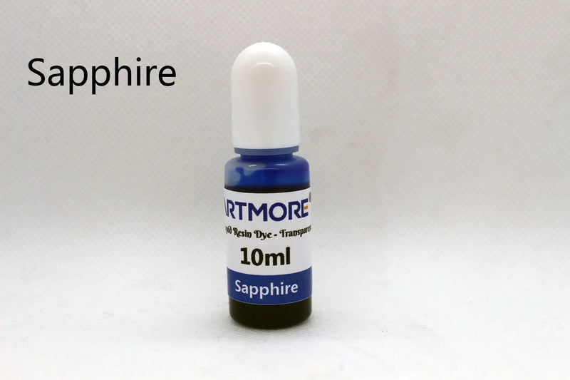 Liquid Epoxy Resin Dye - Transparent- 10ml each by Resin Art NZ