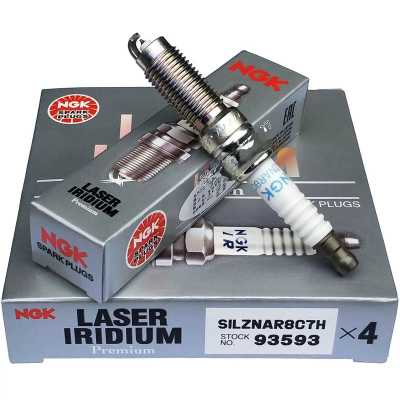 NGK Iridium Spark Plug - SILZNAR8C7H fit Ford Ecosport, Fiesta 1.0L by JBH AUTO PARTS