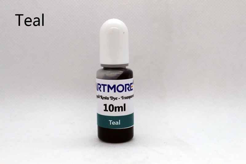 Liquid Epoxy Resin Dye - Transparent- 10ml each by Resin Art NZ