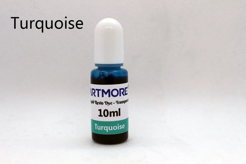 Liquid Epoxy Resin Dye - Transparent- 10ml each by Resin Art NZ