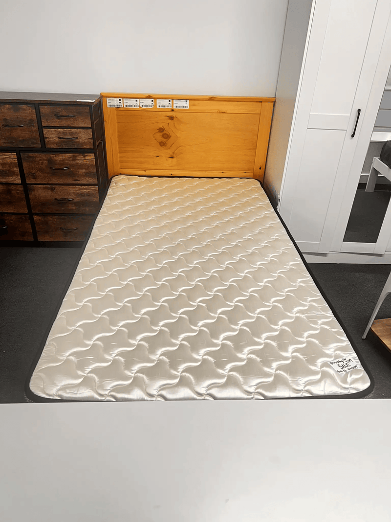 'Metro' Solid Pine Bed Frame Honey Single by sue-e furniture
