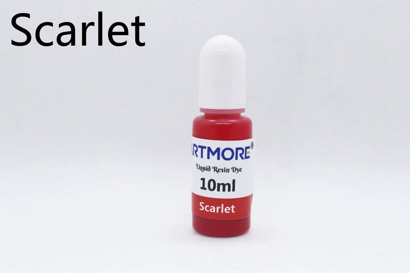 Liquid Epoxy Resin Dye Translucent Colour - 10ml each by Resin Art NZ