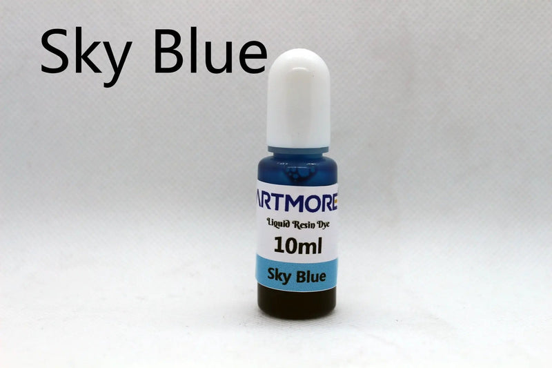 Liquid Epoxy Resin Dye Translucent Colour - 10ml each by Resin Art NZ