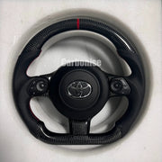 GR86 Carbon Fiber Steering Wheel (Carbon Fiber+Perforated Leather) #03 by CARBONISE