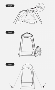 Camping Shower Tent by salelink.co.nz