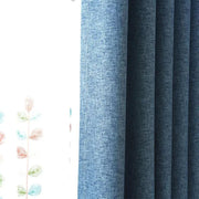 Kiwi Grab Kiwi Grab 100% Blockout Blue Readymade Curtain drapes – 8 sizes 100% Blockout Blue Readymade Curtain drapes – 8 sizes