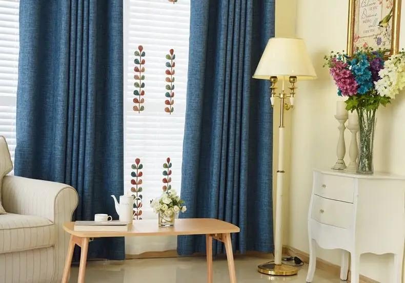 Kiwi Grab Kiwi Grab One pair of Readymade Curtains blockout drapes Blue- 8 sizes One pair of Readymade Curtains blockout drapes Blue- 8 sizes