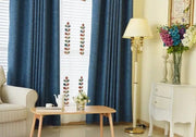 Kiwi Grab Kiwi Grab 100% Blockout Blue Readymade Curtain drapes – 8 sizes 100% Blockout Blue Readymade Curtain drapes – 8 sizes