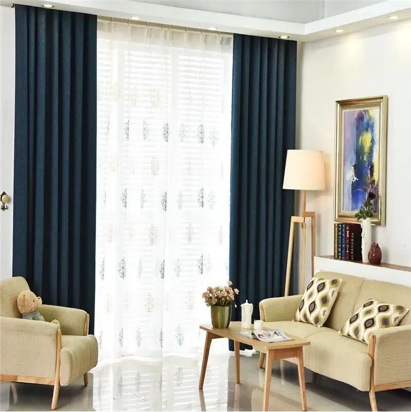 Kiwi Grab Kiwi Grab 100% Blockout Blue Readymade Curtain drapes – 8 sizes 100% Blockout Blue Readymade Curtain drapes – 8 sizes