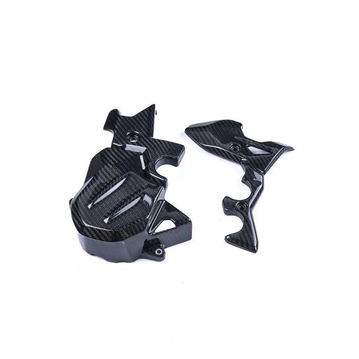 Ninja 400 (Chain Sprocket Cover) Dry Carbon by CARBONISE