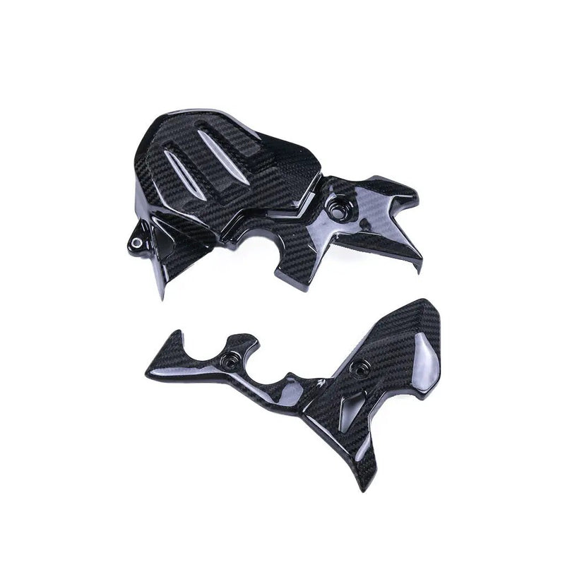 Ninja 400 (Chain Sprocket Cover) Dry Carbon by CARBONISE