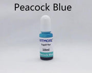 Liquid Epoxy Resin Dye Translucent Colour - 10ml each by Resin Art NZ