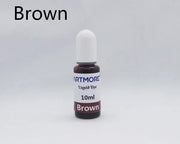 Liquid Epoxy Resin Dye Translucent Colour - 10ml each by Resin Art NZ