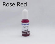 Liquid Epoxy Resin Dye Translucent Colour - 10ml each by Resin Art NZ
