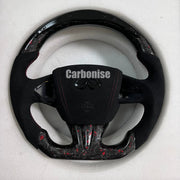 Infiniti Steering Wheel (Forged Carbon Fiber+Alcantara) #04 by CARBONISE