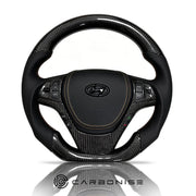 Hyundai Steering Wheel (Carbon Fiber+Perforated Leather) #01 by CARBONISE