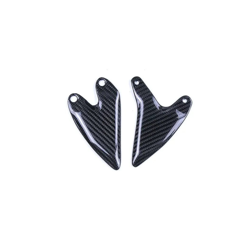 KAWASAKI Ninja 400 (Heel Plates) Dry Carbon by CARBONISE