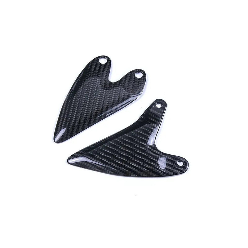 KAWASAKI Ninja 400 (Heel Plates) Dry Carbon by CARBONISE