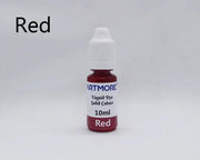 Liquid Epoxy Resin Dye - Solid Colour- 10ml each by Resin Art NZ