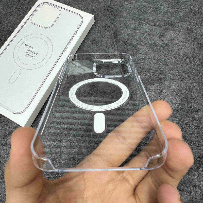 iPhone 14 Pro MAX Case Magsafe Clear by salelink.co.nz
