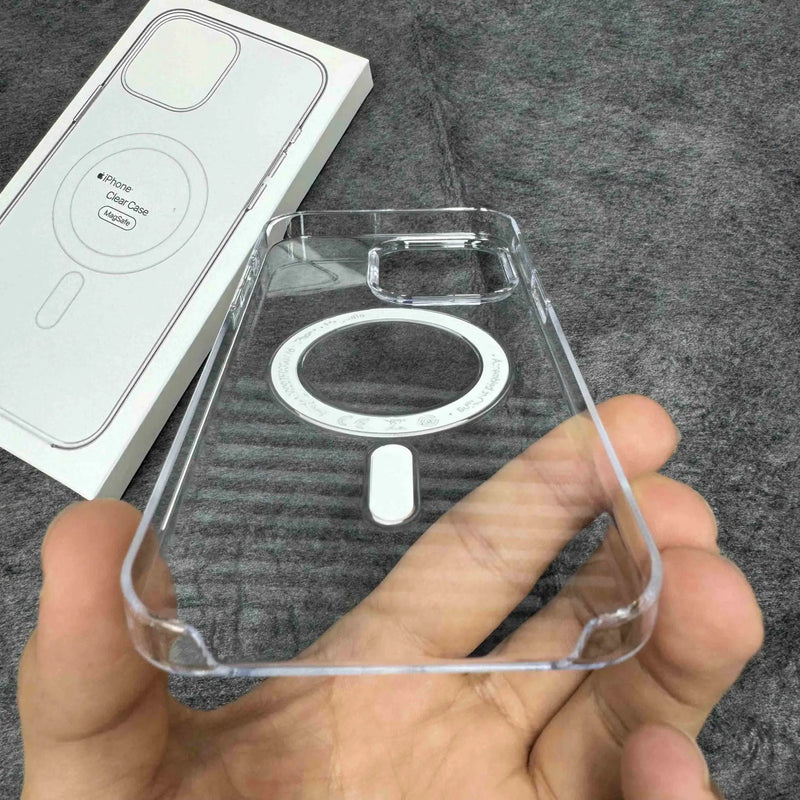 iPhone 15 Pro MAX Case Magsafe Clear by salelink.co.nz