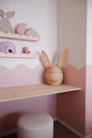 Rattan Bunny Basket by Inkah Limited