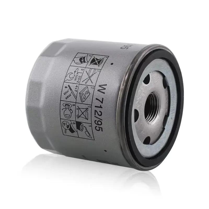 MANN-FILTER W712/95 OIL FILTER For Volkswagen GOLF VII 04E115561H by JBH AUTO PARTS