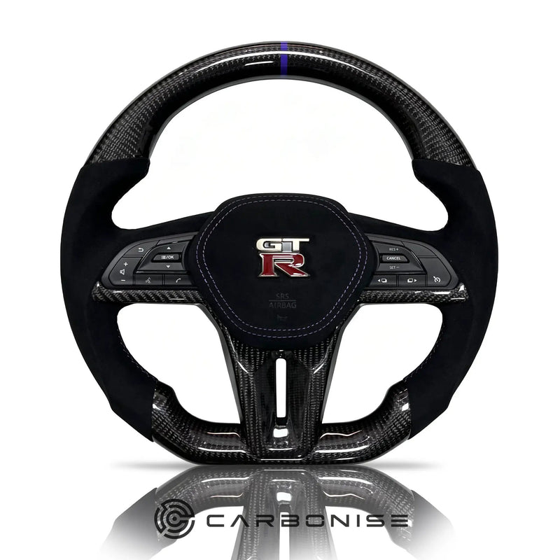 Nissan GTR Forged Steering Wheel (Carbon Fiber+Alcantara) @5 by CARBONISE