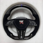 Nissan GTR Forged Steering Wheel (Carbon Fiber+Alcantara) @5 by CARBONISE