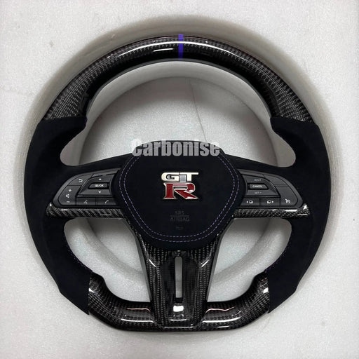 Nissan GTR Forged Steering Wheel (Carbon Fiber+Alcantara) @5 by CARBONISE