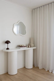 Inkah Limited Mykonos Cloud Mirror Cloud Shaped Wall Decor 65cm Wide 58cm High Mykonos Cloud Mirror Cloud Shaped Wall Decor 65cm