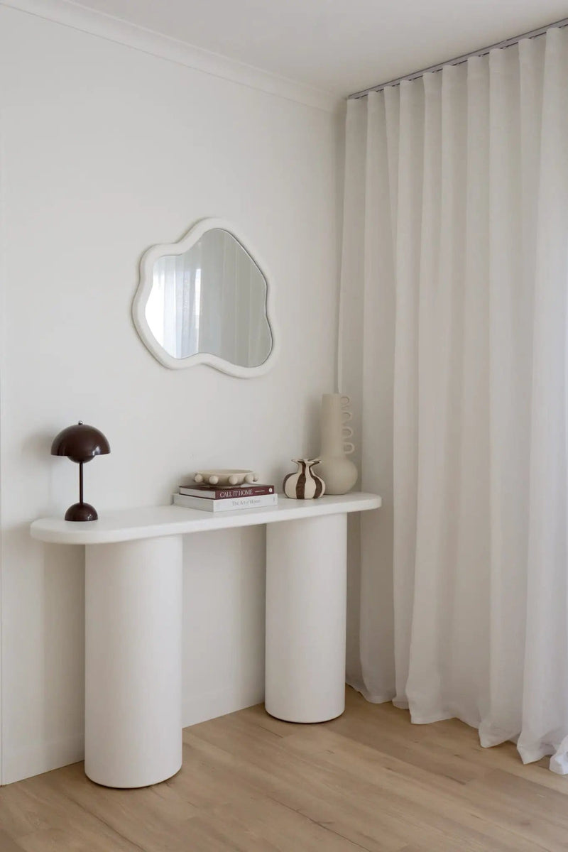 Inkah Limited Mykonos Cloud Mirror Cloud Shaped Wall Decor 65cm Wide 58cm High Mykonos Cloud Mirror Cloud Shaped Wall Decor 65cm