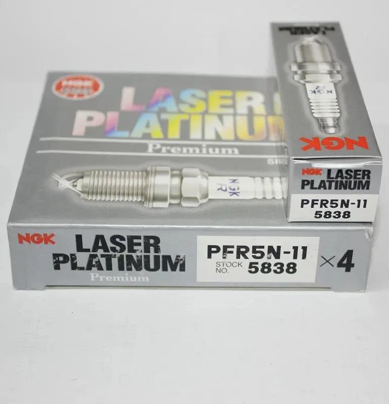 NGK Platinum Spark Plug - PFR5N-11 Fit Hyundai, Kia V6 Engine by JBH AUTO PARTS