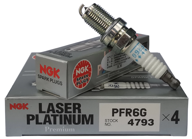 NGK Platinum Spark Plug - PFR6G Fit Subaru Impreza, Liberty, Volvo by JBH AUTO PARTS