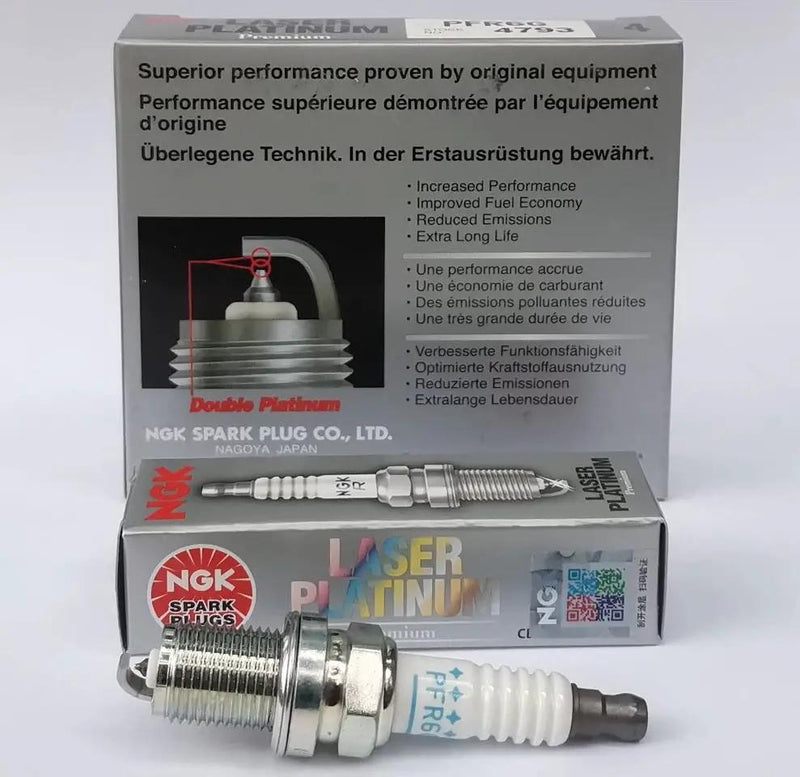 NGK Platinum Spark Plug - PFR6G Fit Subaru Impreza, Liberty, Volvo by JBH AUTO PARTS