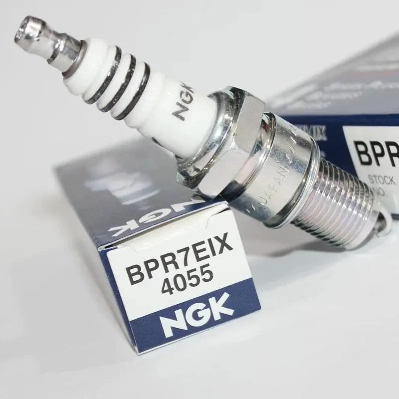 NGK (4055) BPR7EIX Iridium IX Spark Plug by JBH AUTO PARTS